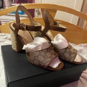 BRAND NEW coach heels